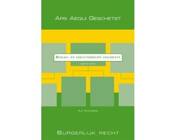 Kaft van Ars Aequi Geschetst - Beslag- en executierecht geschetst