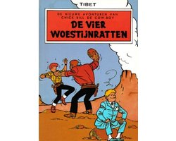 Kaft van Vier woestijnratten