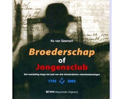 Kaft van Broederschap of jongensclub