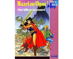 Kaft van Hazel en Ogan deel 1  het bliksemzwaard