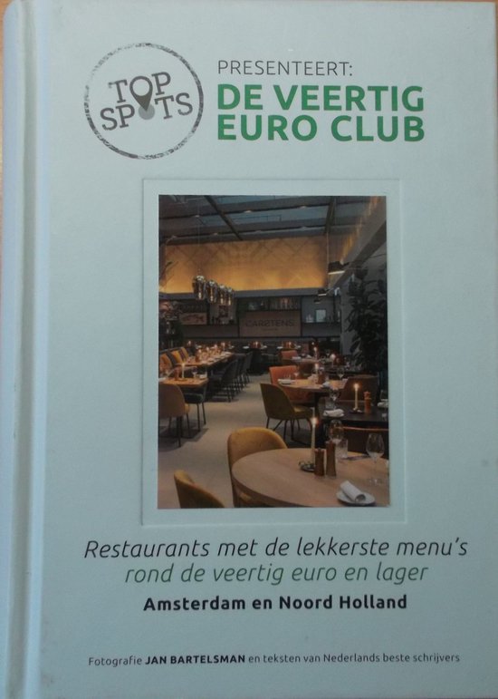 Kaft van TopSpots presenteert de veertig euro club
