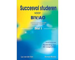 Kaft van Succesvol studeren  -  Succesvol studeren voor BIV/AO 1