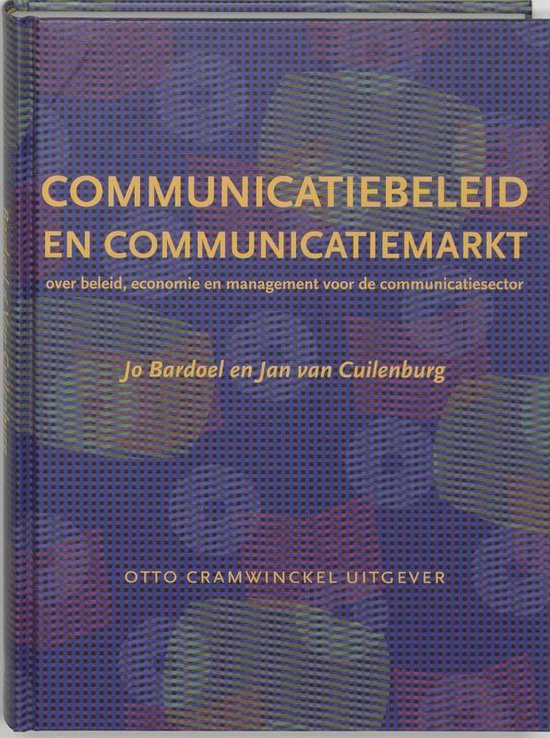 Kaft van Communicatiebeleid en communicatiemarkt