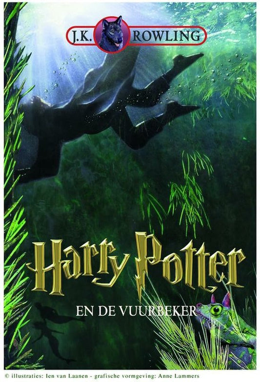 Kaft van Harry Potter 4 - Harry Potter en de vuurbeker