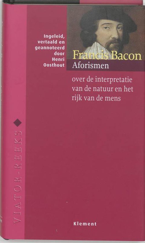 Kaft van Aforismen: over de interpretatie van de natuur en het rijk van de mens