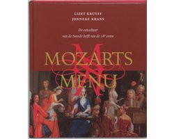 Kaft van Mozarts Menu