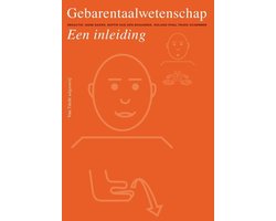 Kaft van Gebarentaalwetenschap