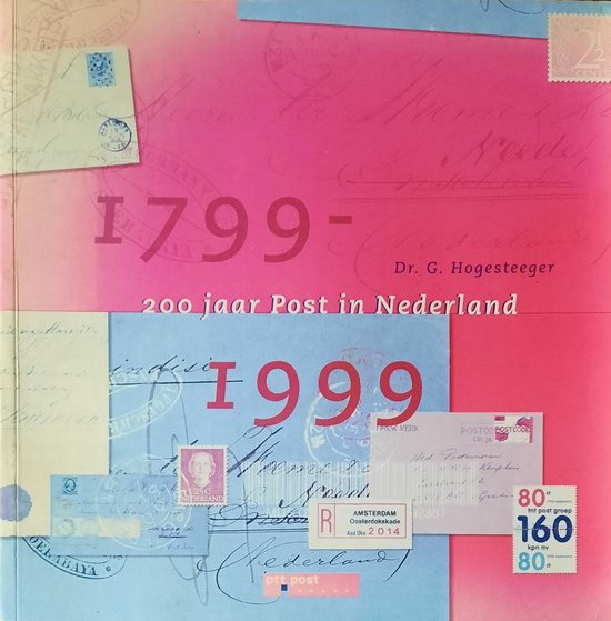 Kaft van 200 Jaar post in Nederland