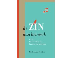 Kaft van de zin aan het werk