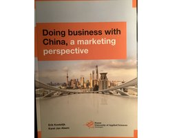 Kaft van Doing business with China, a marketing perspective