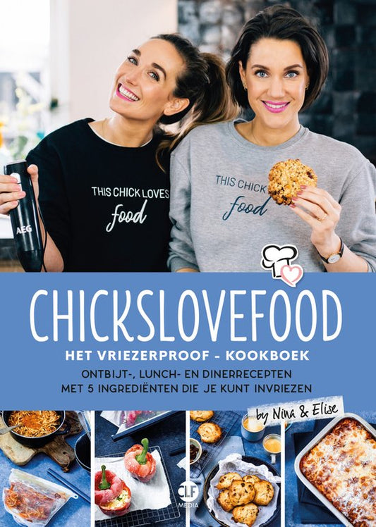 Kaft van Chickslovefood 9 - Het vriezerproof - kookboek