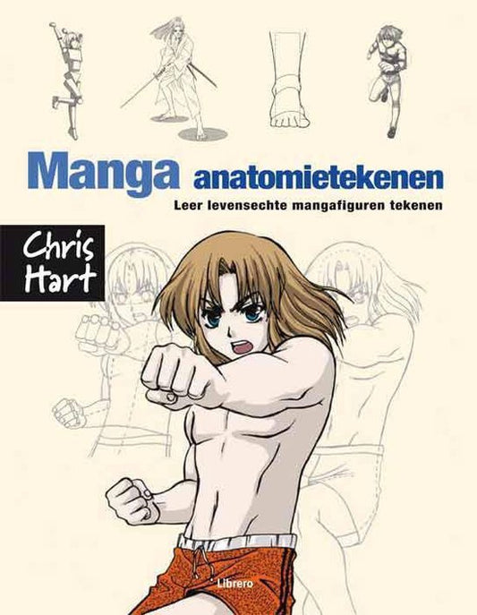 Kaft van Manga Anatomietekenen