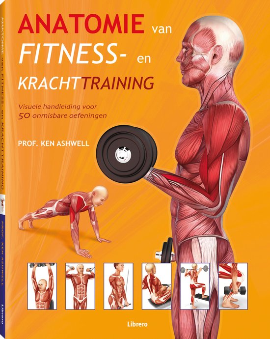 Kaft van Anatomie van fitness- en krachttraining