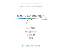 Kaft van De moed van imperfectie