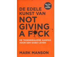 Kaft van De edele kunst van not giving a fuck