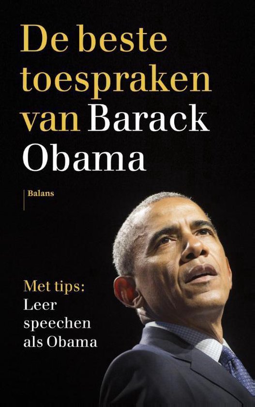 Kaft van De beste toespraken van Barack Obama