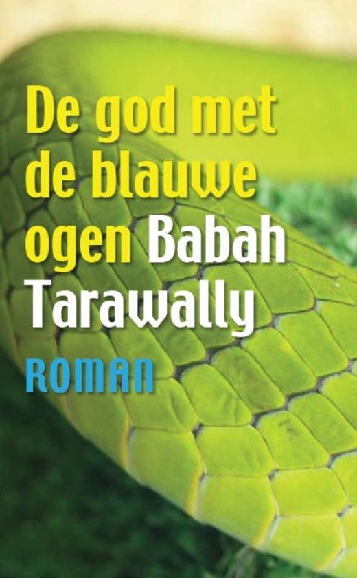 Kaft van De god met de blauwe ogen