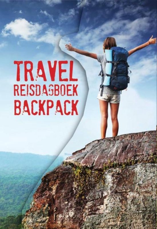 Kaft van Travel reisdagboek backpacken