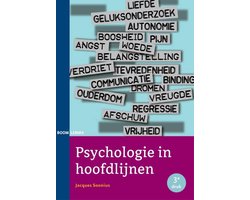 Kaft van Psychologie in hoofdlijnen