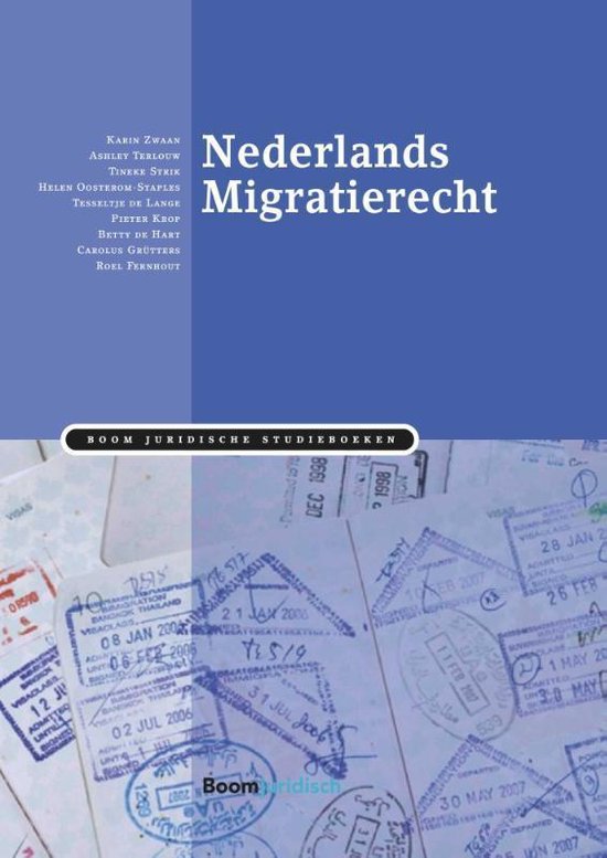 Kaft van Nederlands migratierecht