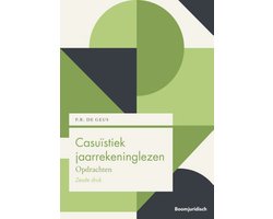 Kaft van Boom Juridische studieboeken  -   Casuïstiek jaarrekeninglezen set