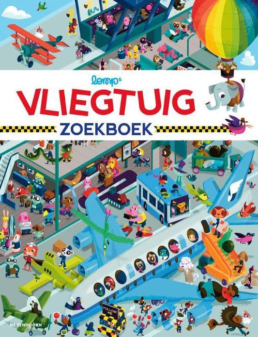 Kaft van Vliegtuig Zoekboek