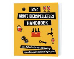 Kaft van Het grote bierspelletjes handboek