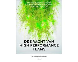 Kaft van De kracht van high performance teams