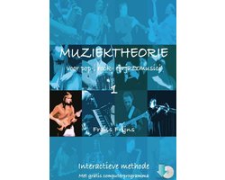 Kaft van Muziektheorie voor pop-, rock- en jazzmusici 1- Met online computertraining