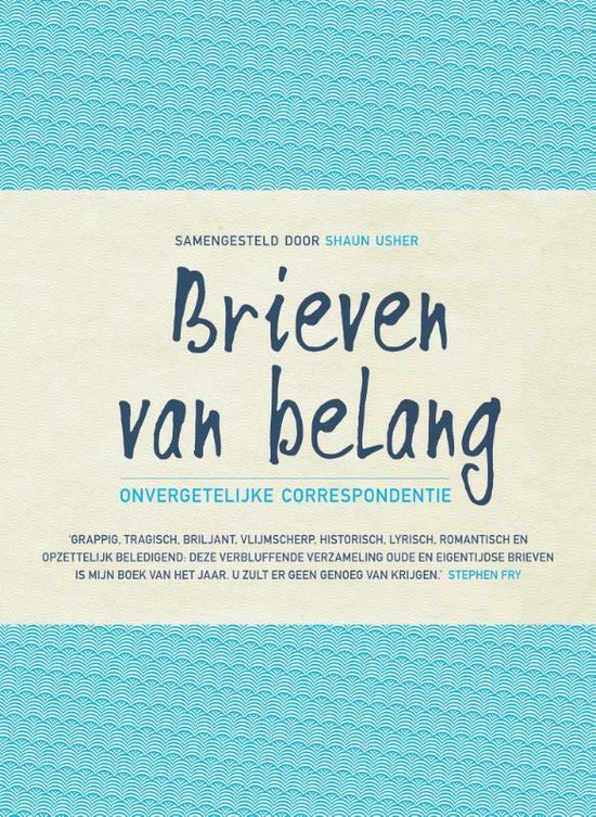 Kaft van Brieven van belang