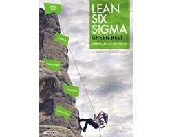 Kaft van Lean six sigma green belt