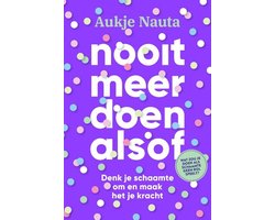 Kaft van Nooit meer doen alsof