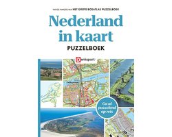 Kaft van Denksport - Nederland in kaart Puzzelboek - logische puzzels