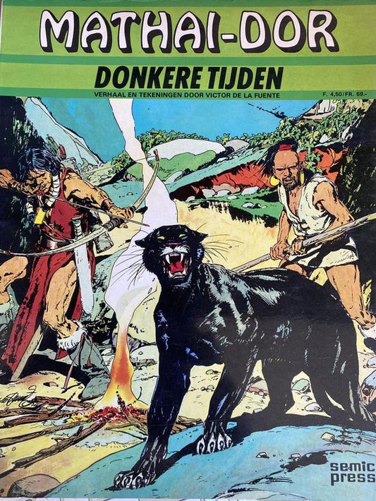 Kaft van Mathai-Dor deel 1 Donkere tijden